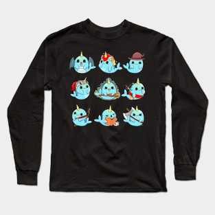 Narwhal Role Play Game Long Sleeve T-Shirt